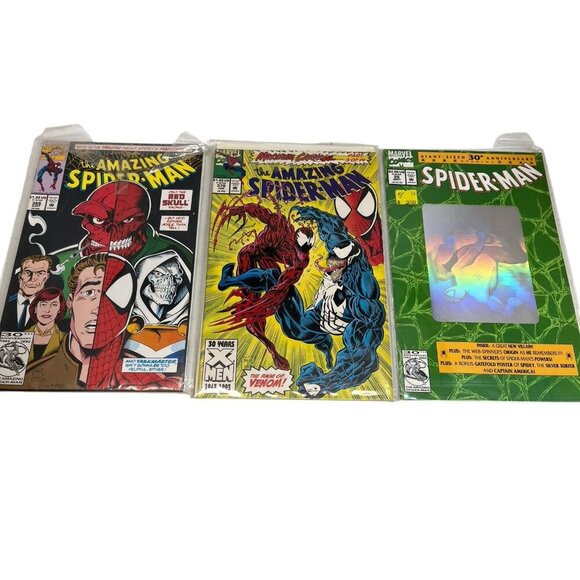 Lot of 12 Superman & Spiderman Comic Books Some New Marvel Comics Super Heroes - Picture 4 of 4